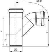 87 5T- Swept Single Branch