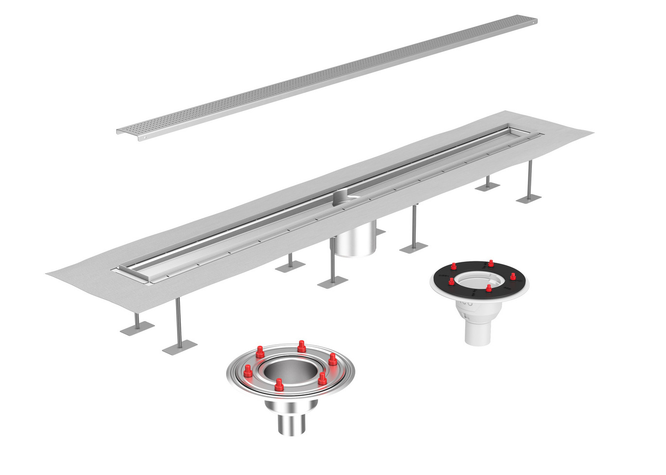 ACO ShowerDrain Public 1500 110 Explosion V01