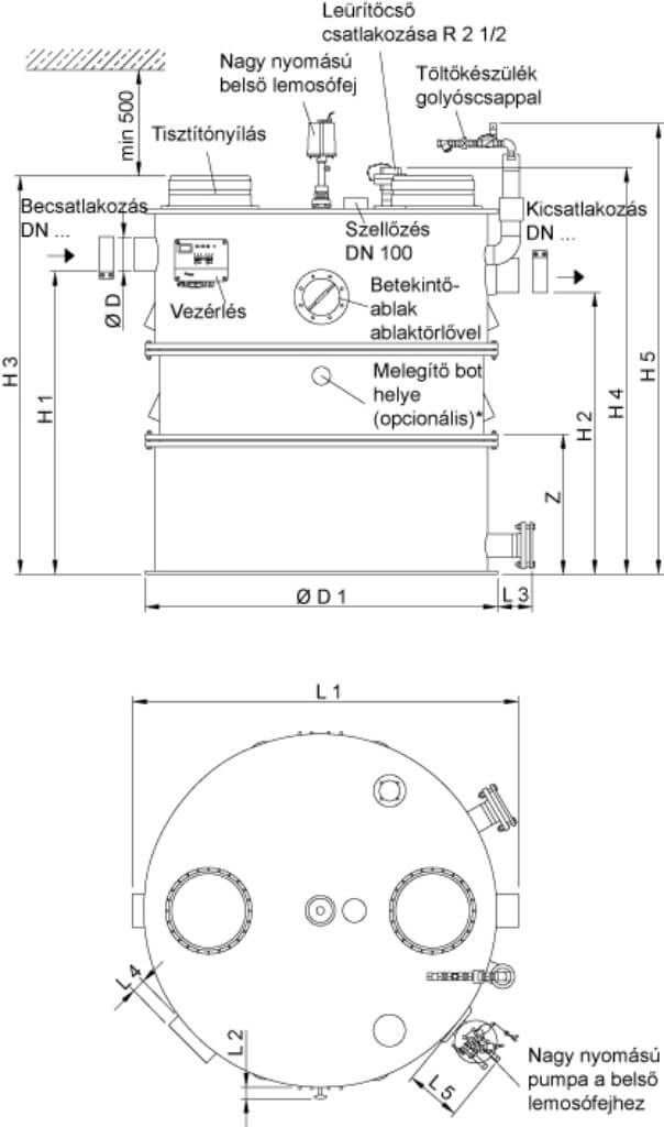 Hydrojet RA Rajz