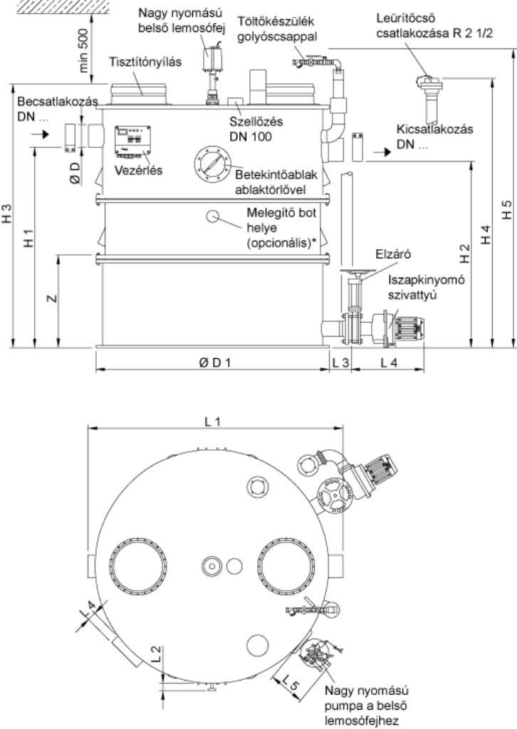 Hydrojet RSE Rajz