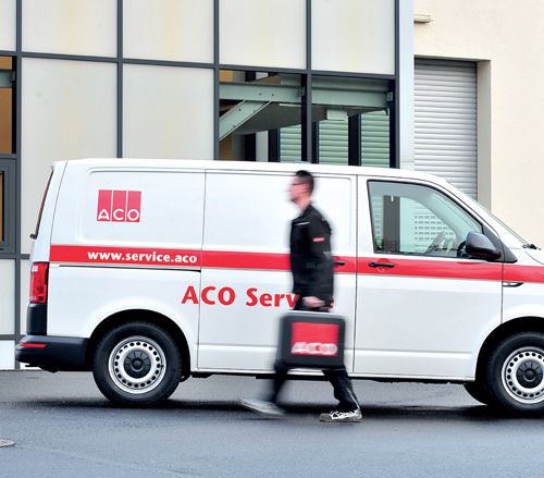 ACO Header Kondenzvizelvezetes Szerviz
