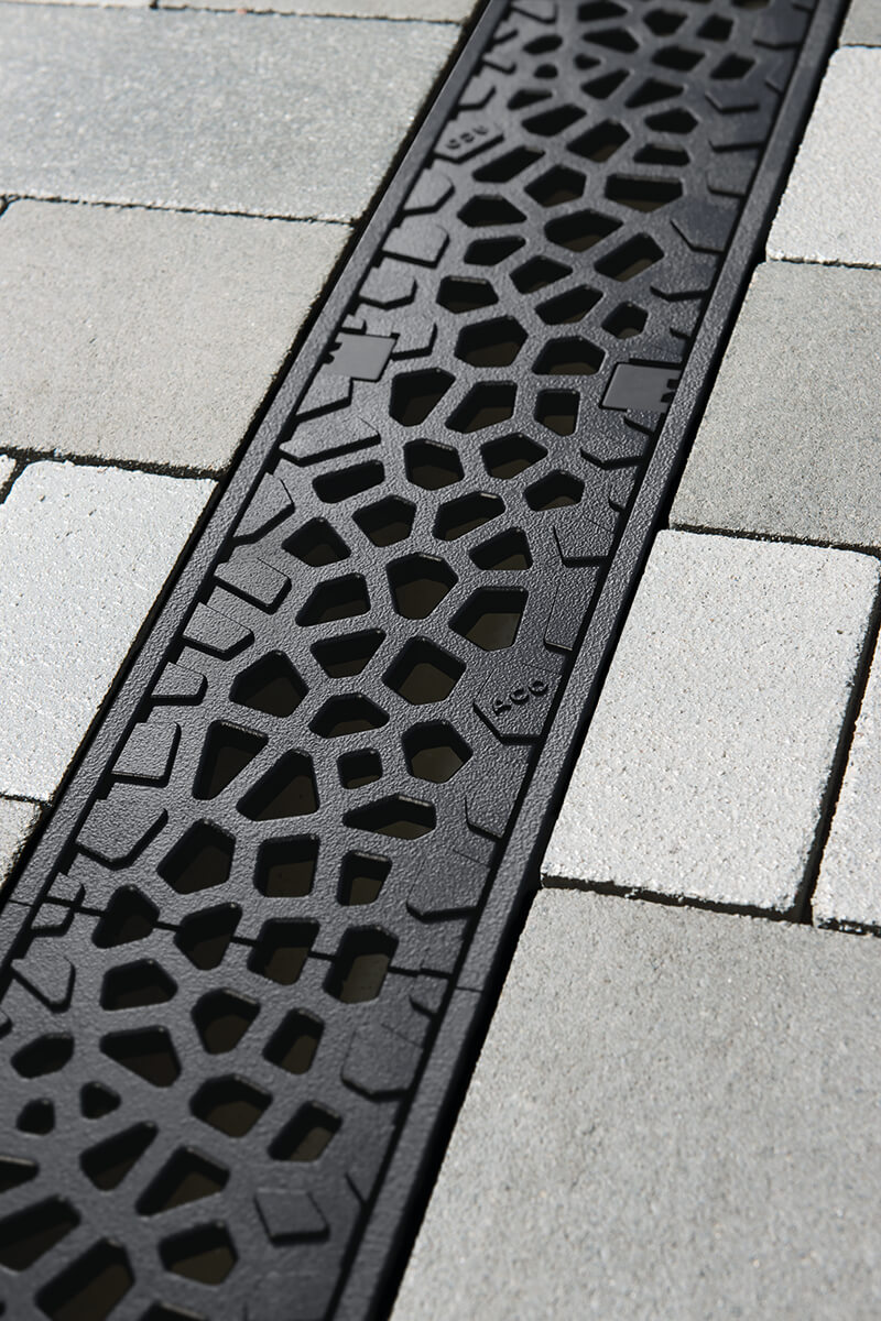 Voronoi mintázatú öntöttvas rács