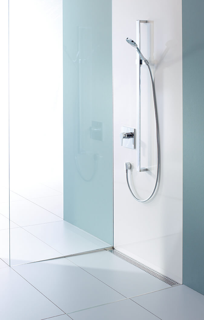 Az ACO ShowerStep segítségével lesz igazán elegáns a fürdőszoba