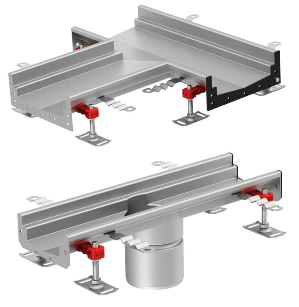ACO Modular 125 és Modular 200 folyókák rozsdamentes acélból