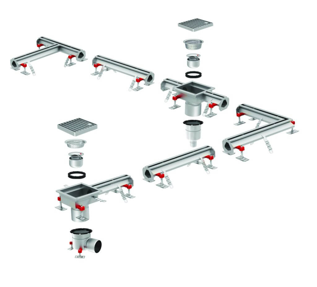ACO Modular 8 résfolyóka rendszeráttekintés