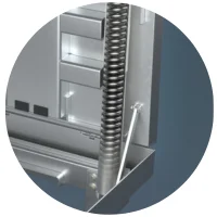 Mechanikus rugós rásegítés
