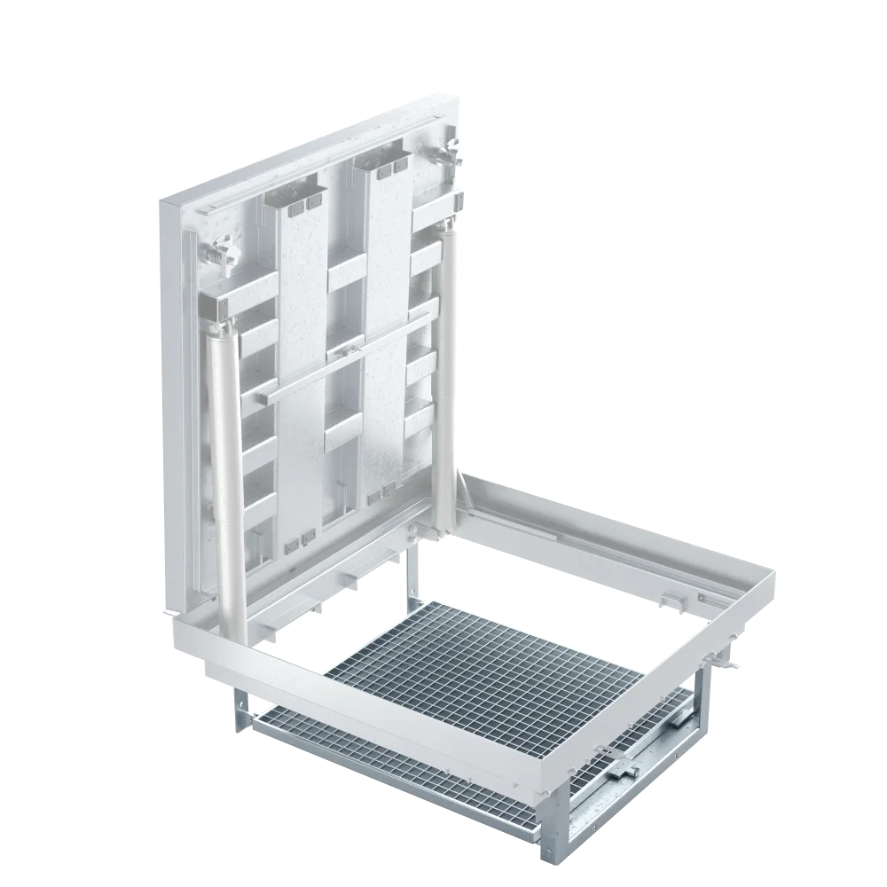 ACO SERVOKAT Modular D400 fedlap ráccsal