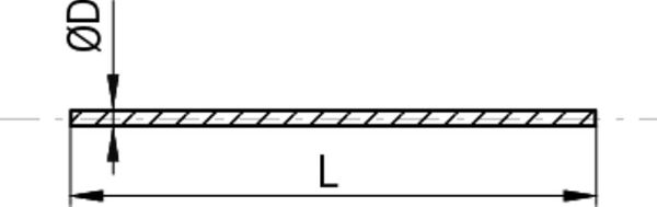 Threaded Support Pole