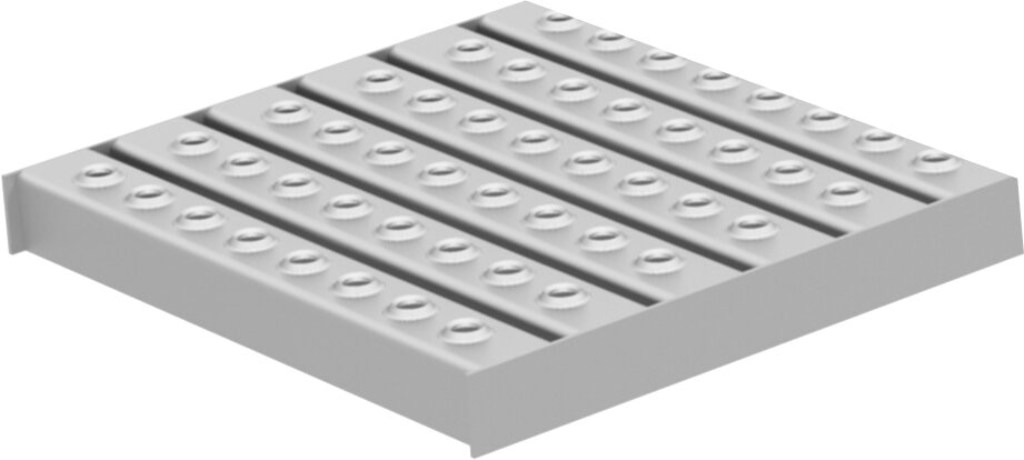 ACO Multi-slot 5 rács padlóösszefolyóhoz 168x168, 218x218 vagy 268x268mm méretben rozsdamentes acélból - 408094, 408194, 408033, 408133, 408042, 408142